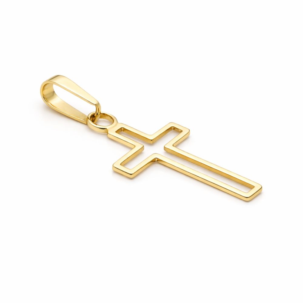 SCHÖNES GOLDENES KREUZ Taufkommunion