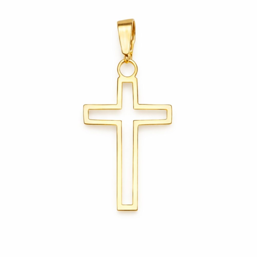 SCHÖNES GOLDENES KREUZ Taufkommunion K07| ergold