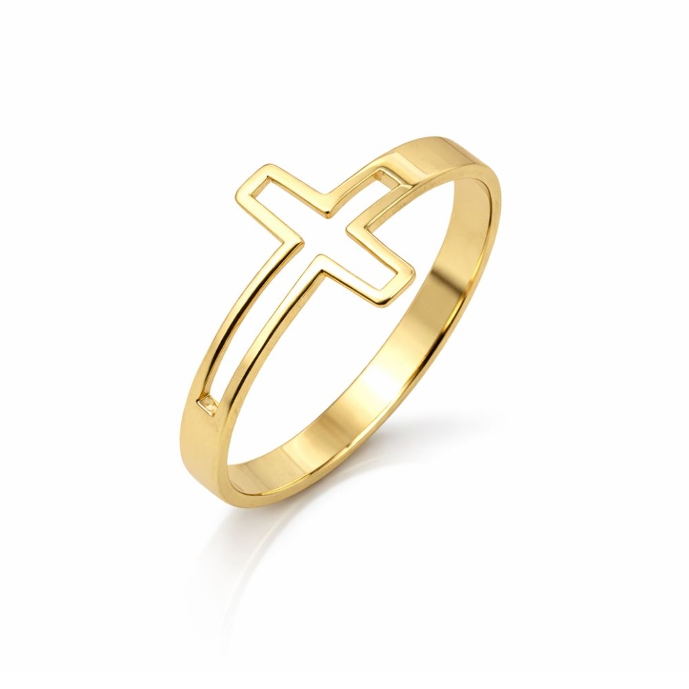 Gold Ring Zirkonie nur ein Smaragd