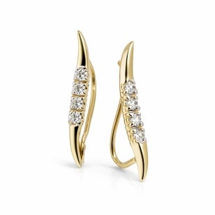 Goldene Ohrringe K2.1192| ergold