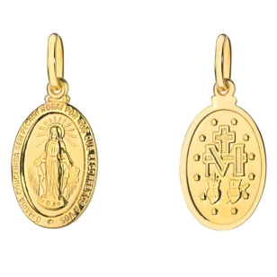 Cudowny Medalik zawieszka wisiorek pr. 585