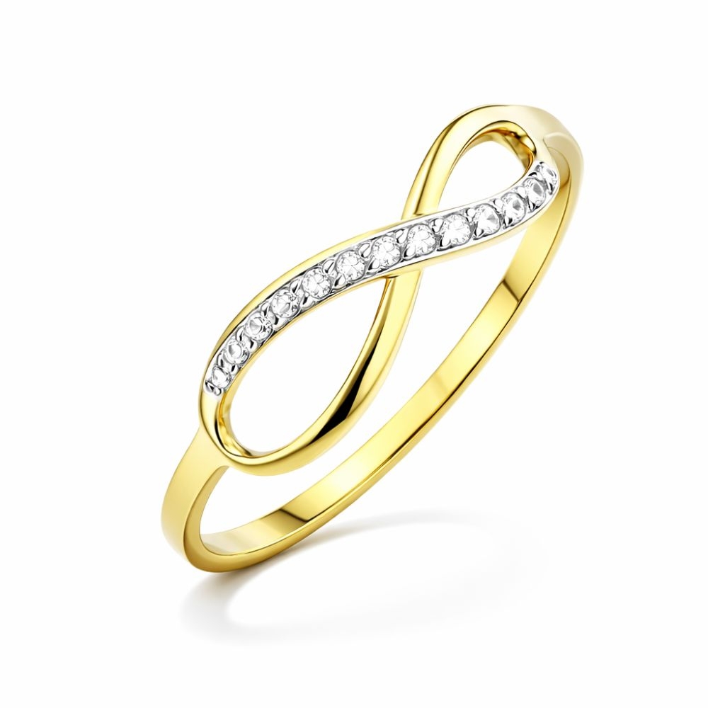 INFINITY INFINITY GOLD RING 585