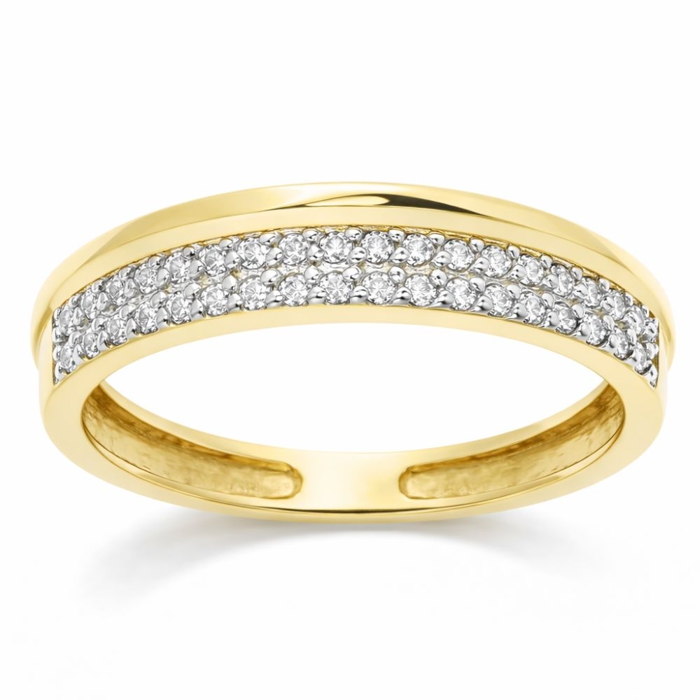 GOLD RINGSTEINE 585
