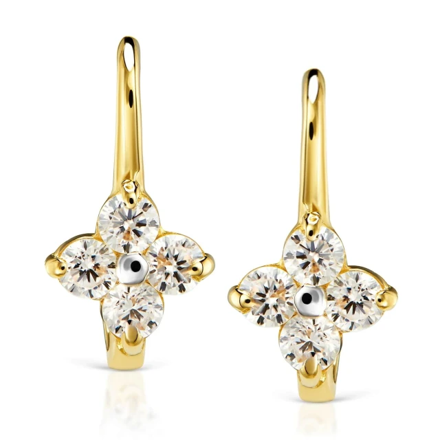 copy of Goldene Ohrringe Little Flowers