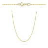 Łańcuszek złoty - splot rolo diamentowany 45 cm pr. 375