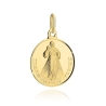 Medalik złoty z Jezusem Miłosiernym