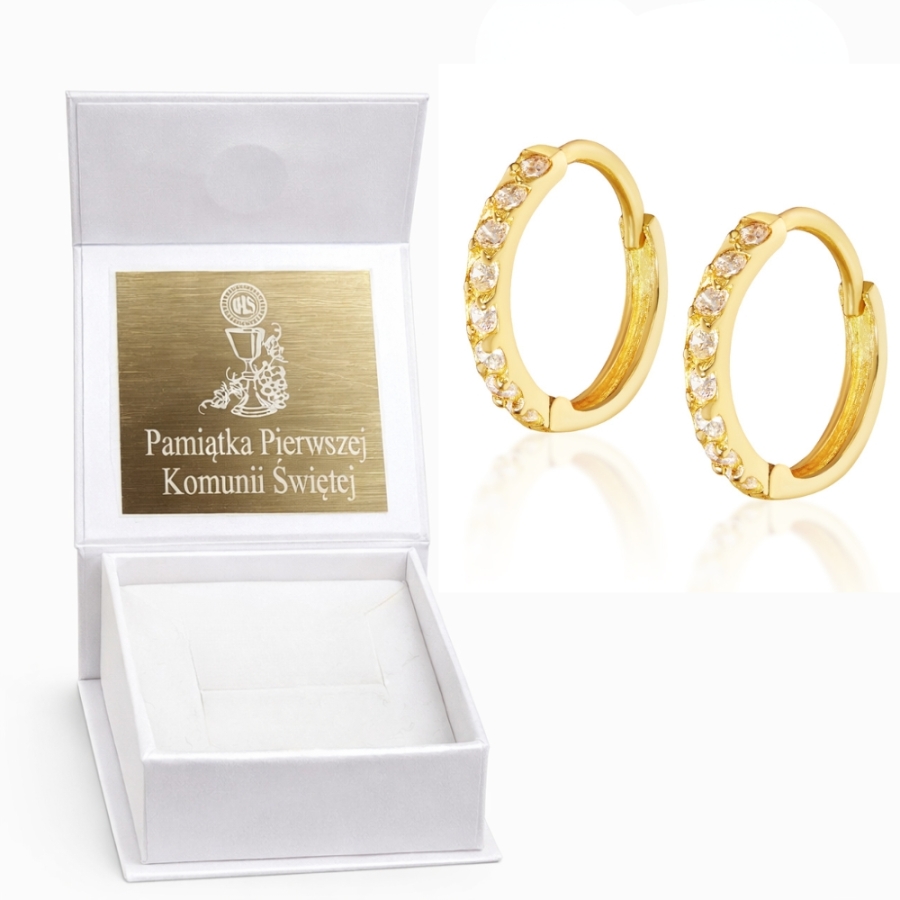 Princess Sparkle Gold Ohrringe K3.2329P | ergold