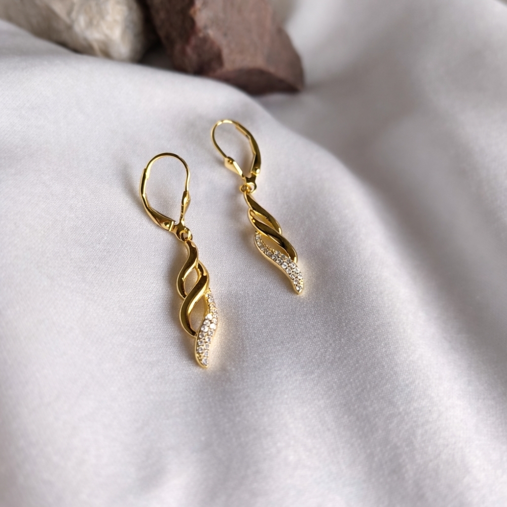 copy of Pozłacane srebrne kolczyki  ŁAPACZ SNÓW