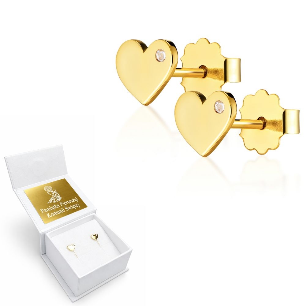 copy of Goldene Ohrringe Eternal Love Little Things 585