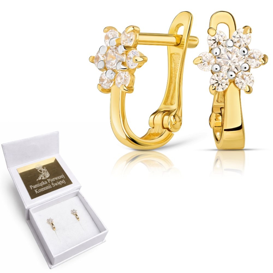 Złote kolczyki K1.1009 | ERgold