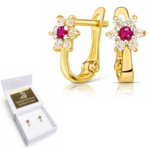 Złote kolczyki K1.1009 | ERgold