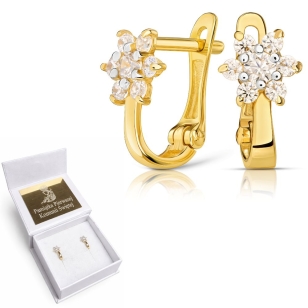 Złote kolczyki K1.1009 | ERgold