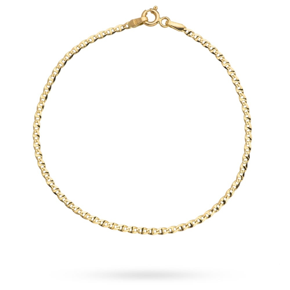 Bransoletka pr. 585 splot gucci