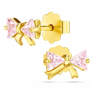 Złote kolczyki KOKARDKI K3.2359P | ERgold