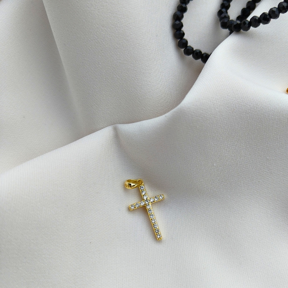 copy of Silberanhänger mit Strass Anhänger