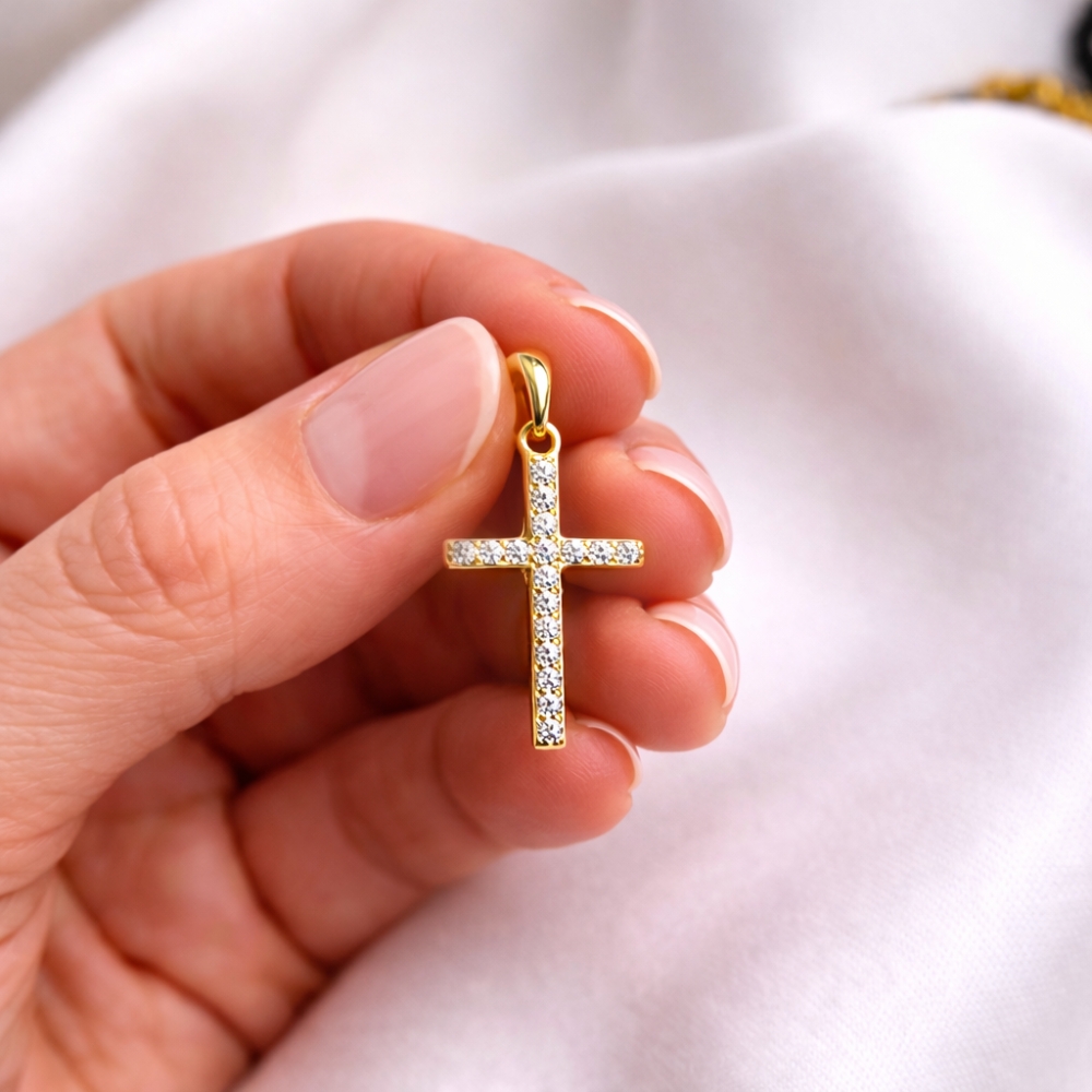 copy of Silberanhänger mit Strass Anhänger