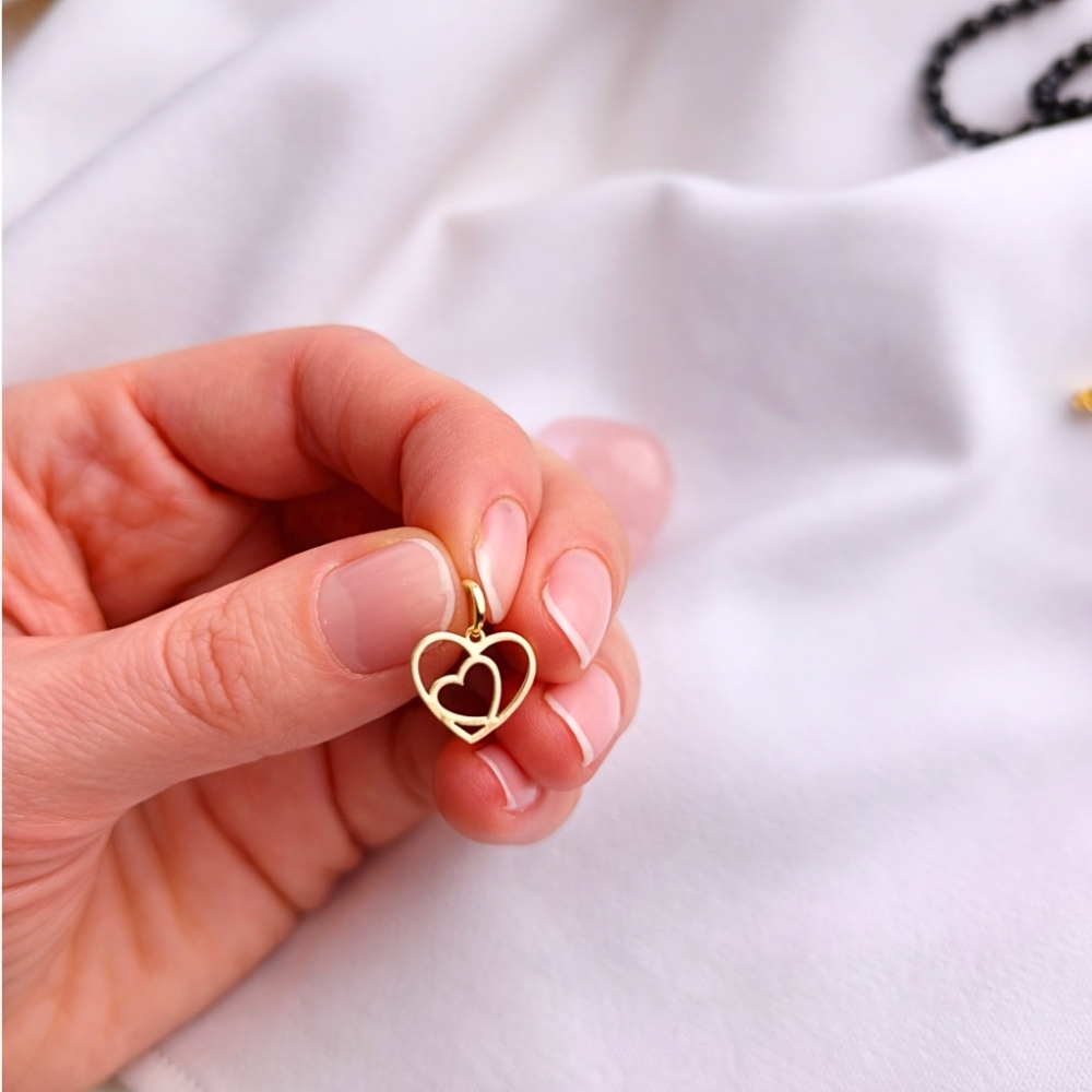 copy of Silberanhänger mit Strass Anhänger