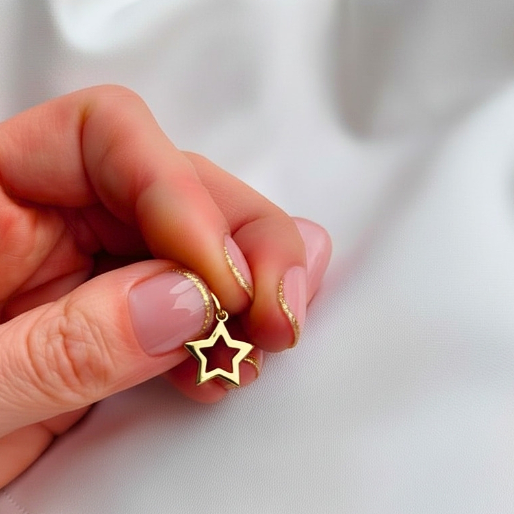 copy of Silberanhänger mit Strass Anhänger