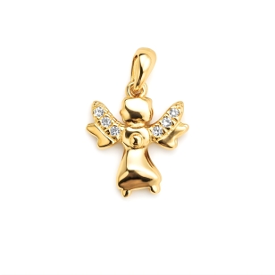 Silber Anhänger mit Strass Anhänger WS3.2334 | ergold