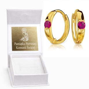 ZŁOTE KOLCZYKI KÓŁECZKA  K3.2499| ERgold