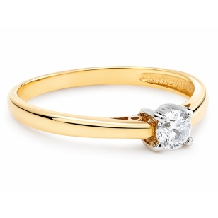 ZARTER ELEGANTER GOLDRING P2.1032 | ergold