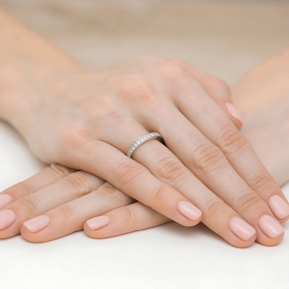 copy of Gold Ring 585 mit Diamant Diamant Diamant 0.10ct