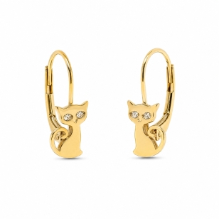 Ohrringe aus vergoldetem Silber "Charm of the Night"| ergold