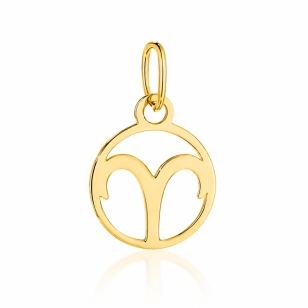 ⭐BARAN złoty wisiorek znak zodiaku pr. 585♥ Ergold