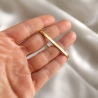 Pozłacana 14k bransoletka taśma 2,8 mm | ERgold