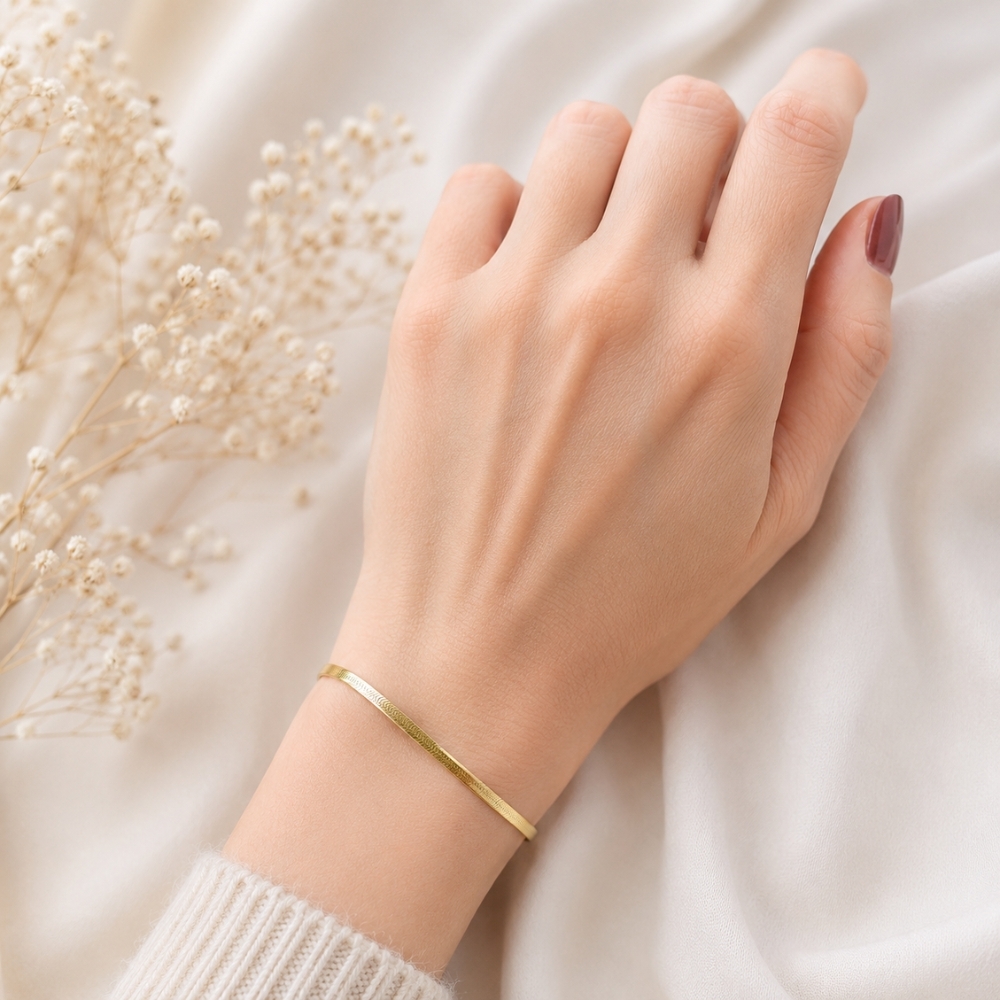 copy of Vergoldetes Armband schwarze Schnur INFINITY