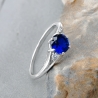 Gold Ring Zirconie Nur ein Smaragd | ergold
