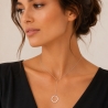 Silber Halskette CIRCLE SN25 |ergold