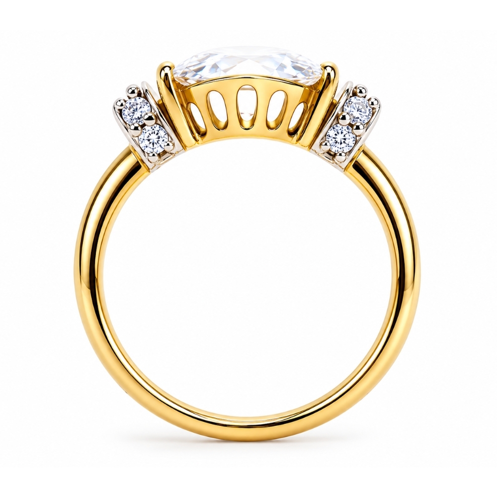 Wunderschöner Goldener Zarenring