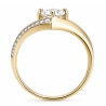 Gold Ring Zirkonia Modernes Muster P3.1550 | ergold