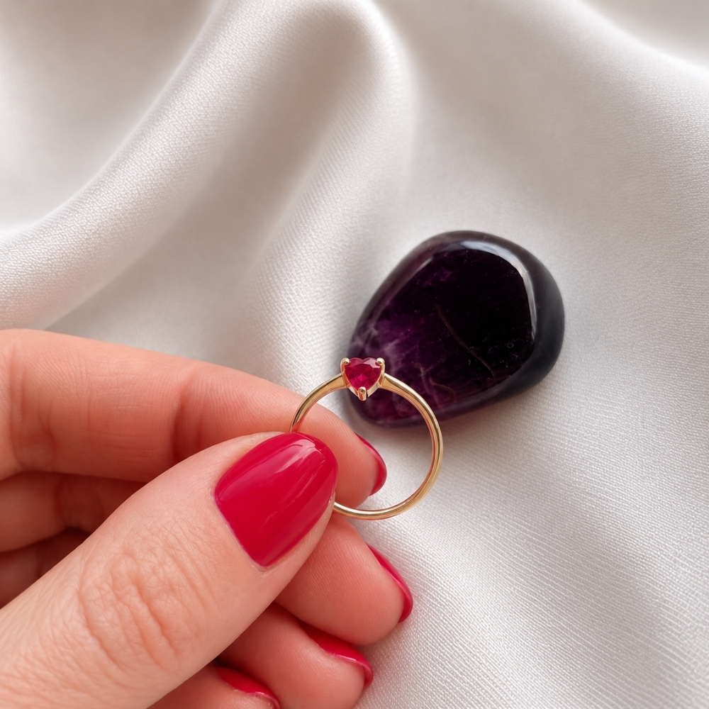 Herz Gold Ring