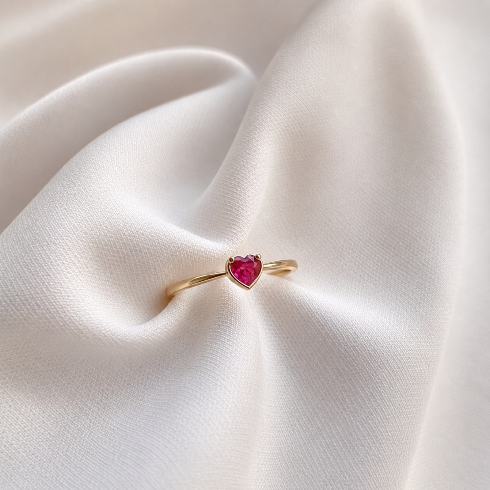 Herz Gold Ring