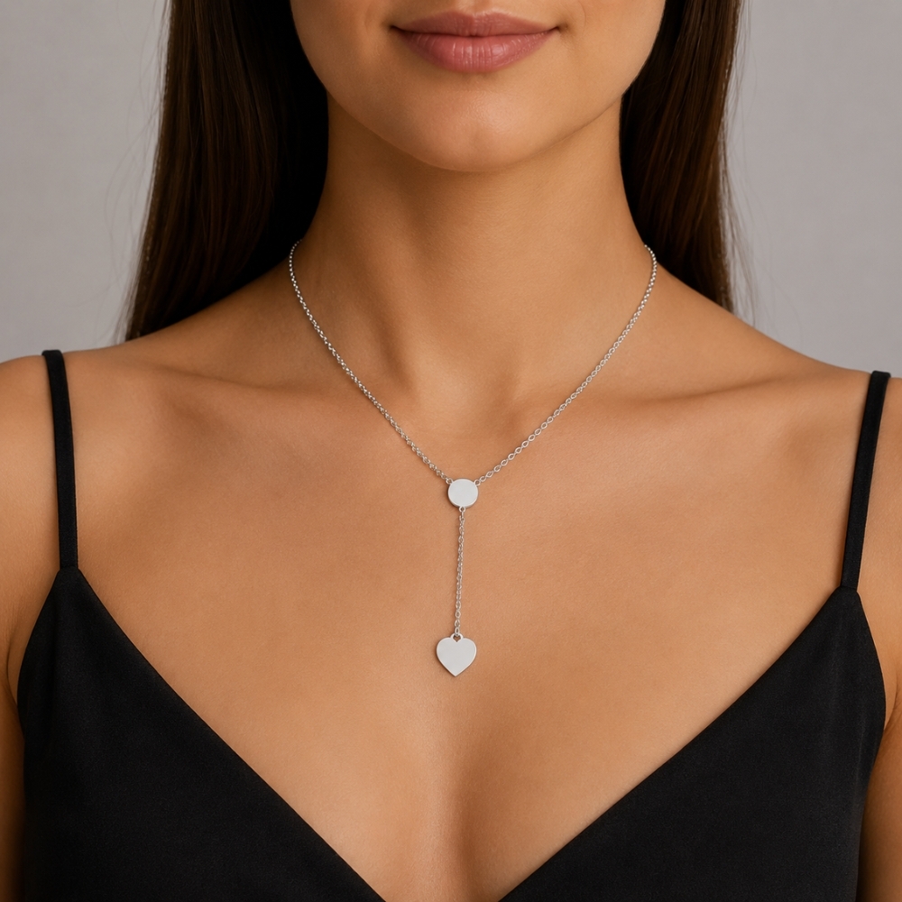 Srebrny naszyjnik choker