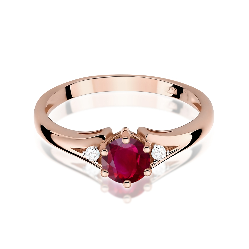 copy of Gold Ring 585 mit Diamant Diamant Diamant 0.30ct