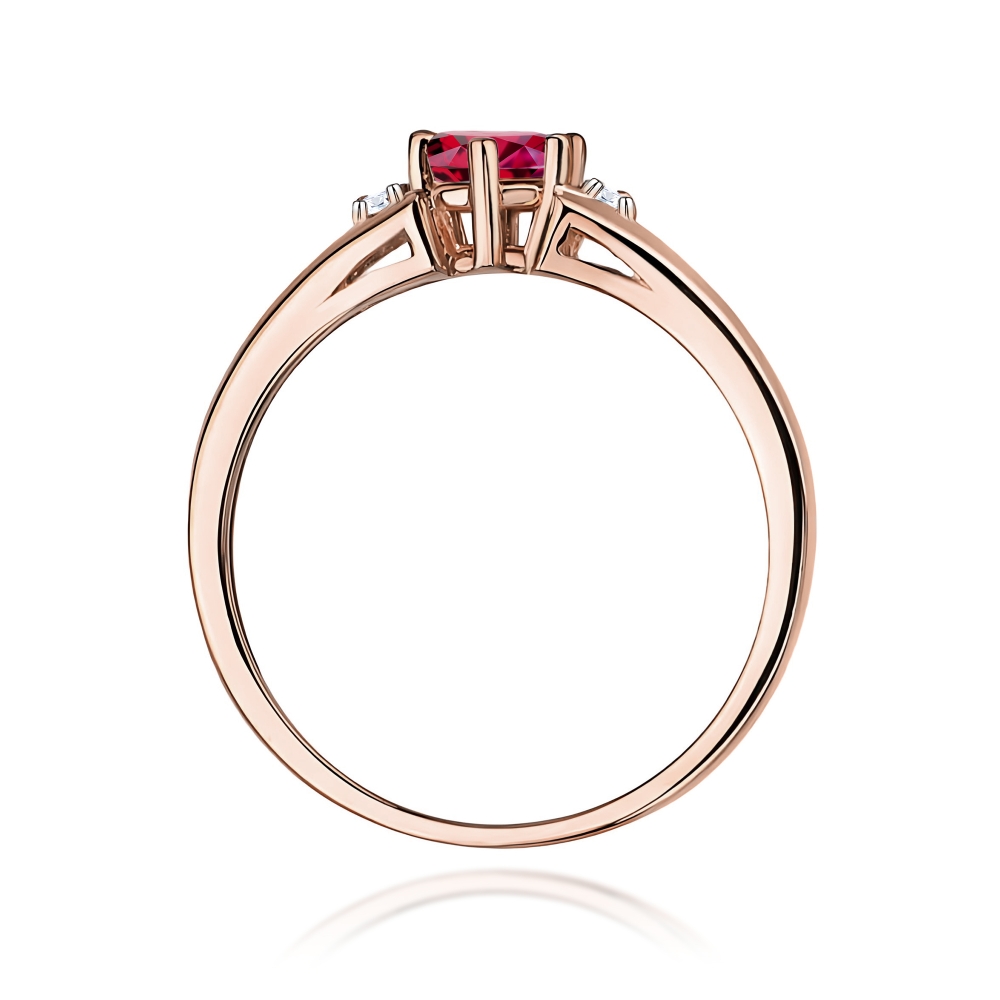 copy of Gold Ring 585 mit Diamant Diamant Diamant 0.30ct