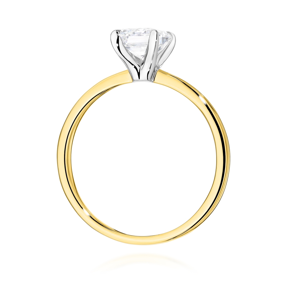 copy of Gold Ring 585 mit Diamant Diamant Diamant 0.10ct