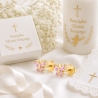 Goldene Ohrringe BUTTERFLIES hellrosa K1.158rr| ergold