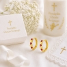 Goldene Ohrringe Kleine Blumen K3.2375 | ergold