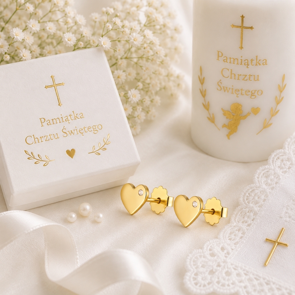 copy of Goldene Ohrringe Eternal Love Little Things 585