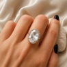 Goldring mit Strasssteinen SQUARE P2.1296 | ergold