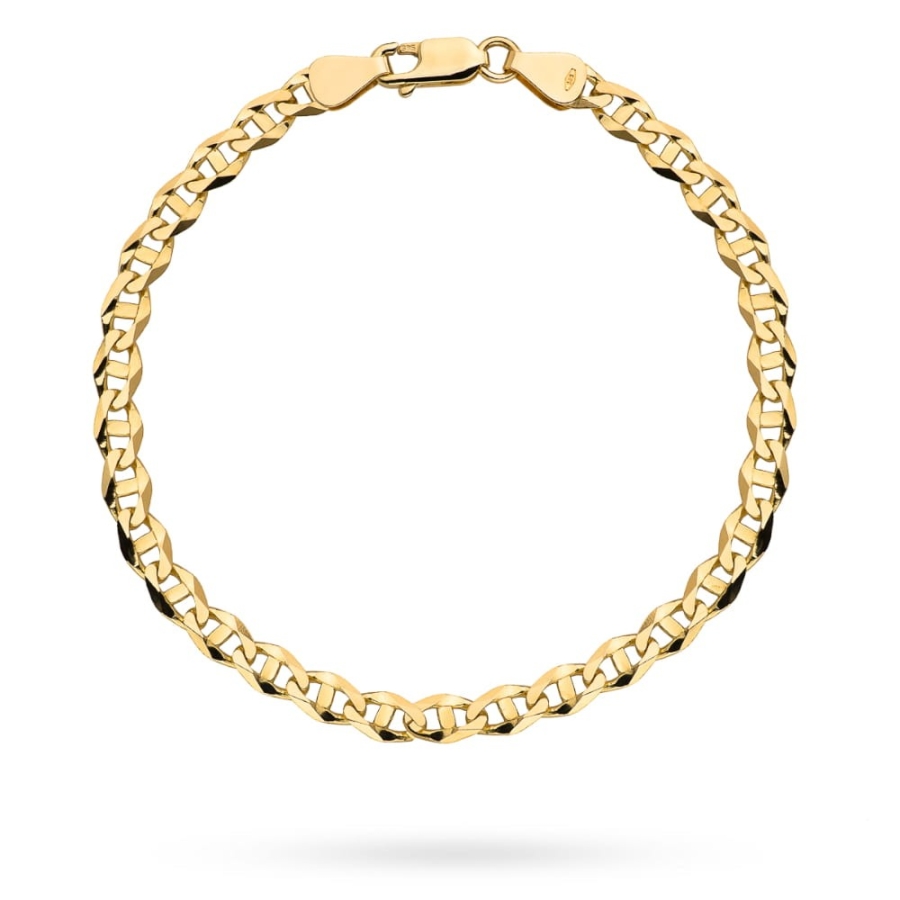 Bransoletka złota - splot gucci próba 585