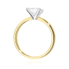 Złoty Pierścionek z Diamentem 1 ct Princess | ERgold