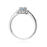 Pierścionek Niebieski Diament 0,569 ct 375 | ERgold