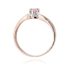 Pierścionek 585 Różowy Diament Laboratoryjny | ERgold