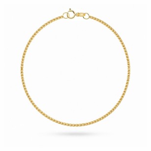 Bransoletka złota splot Lisi Ogon - 030