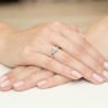 Pierścionek z Diamentem Laboratoryjnym 0,60 ct 375 | ERgold